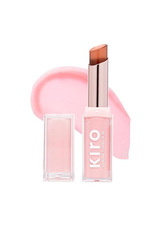 كيرو مرطب شفاه كيرو جيلي تويست متغير اللون بدرجات الحموضة - برالين محمص، 3 غرام | لون من شفاف إلى وردي | مرطب شفاه نباتي غني بالسكوالين وزيت الكاميليا - Image 1